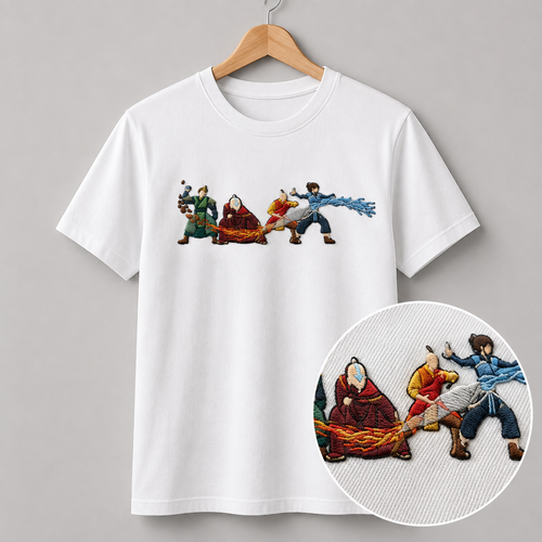 Polera Avatar Bordada