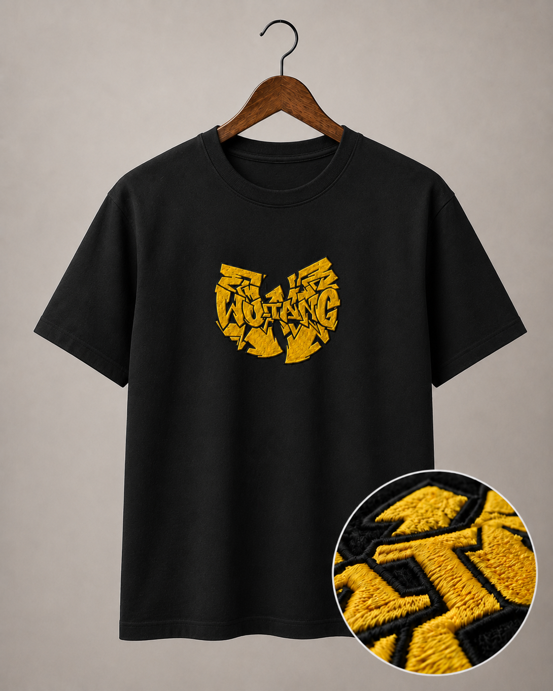 Polera Wu-Tang Clan Bordada V3