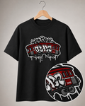 Polera Tren Grafiti Rap Bordada V1