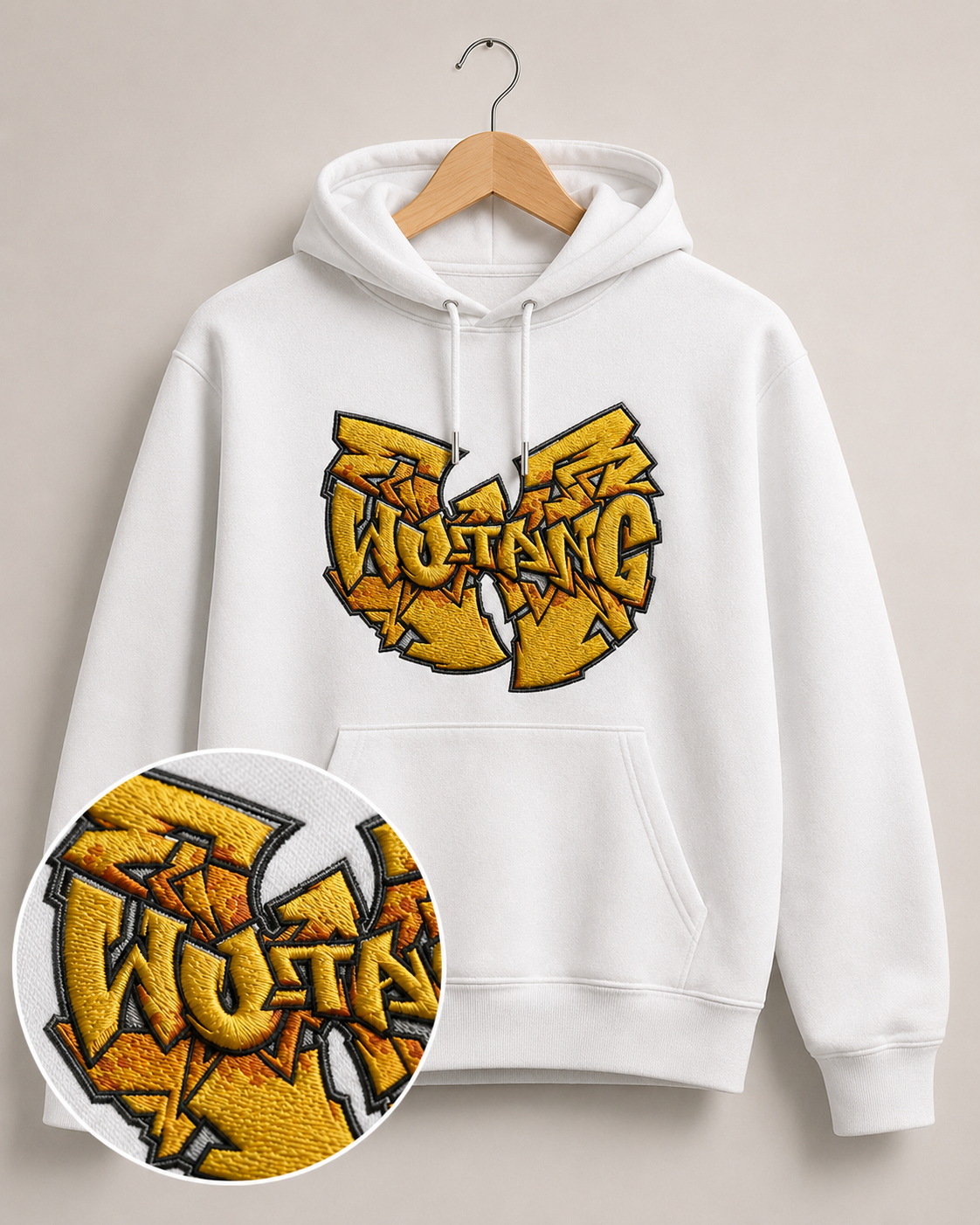 Poleron Wu-Tang Clan Bordado V3