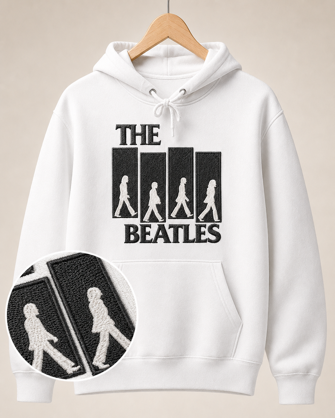 Poleron The Beatles Bordado