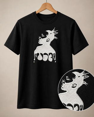 Polera Bordada ODB (Ol' Dirty Bastard)