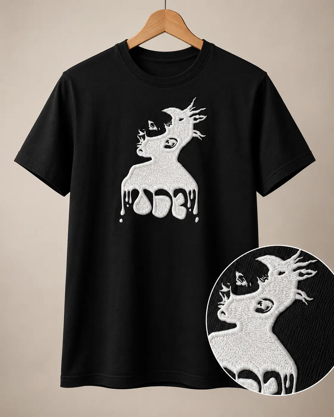 Polera Bordada ODB (Ol' Dirty Bastard)