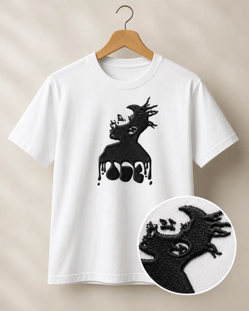 Polera Bordada ODB (Ol' Dirty Bastard)