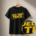 Polera jedi mind trick Bordada