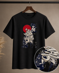 Polera Japonesa Bordada