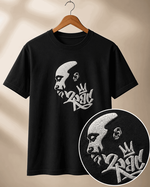 Polera 2Pac Bordada