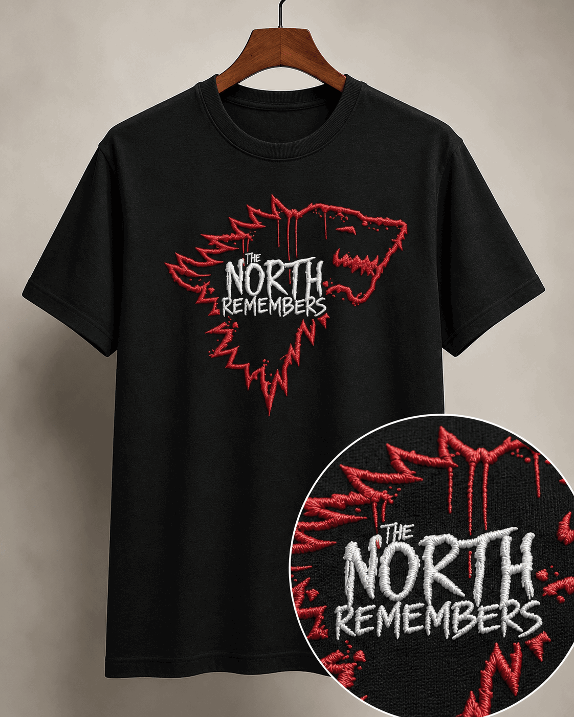Polera Game Of Thrones Bordada
