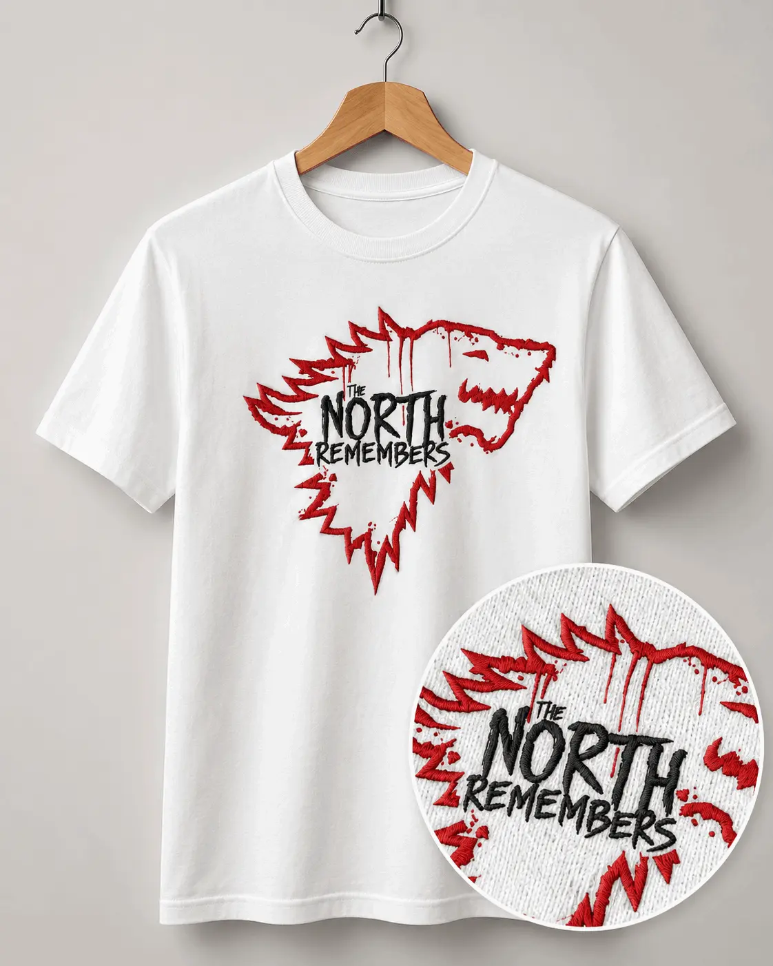 Polera Game Of Thrones Bordada