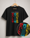 Polera Game Of Thrones Logo Bordada