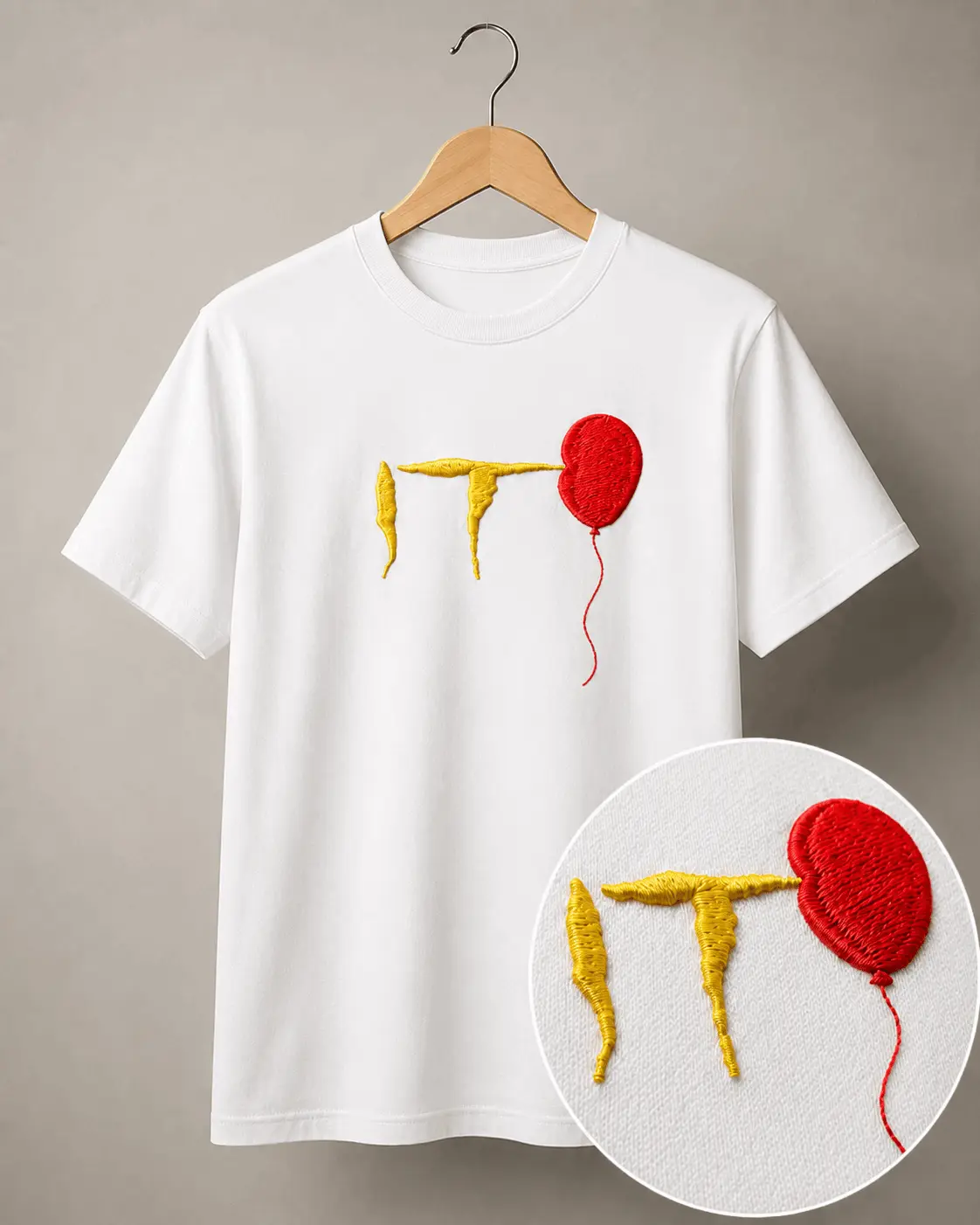 Polera IT Bordada
