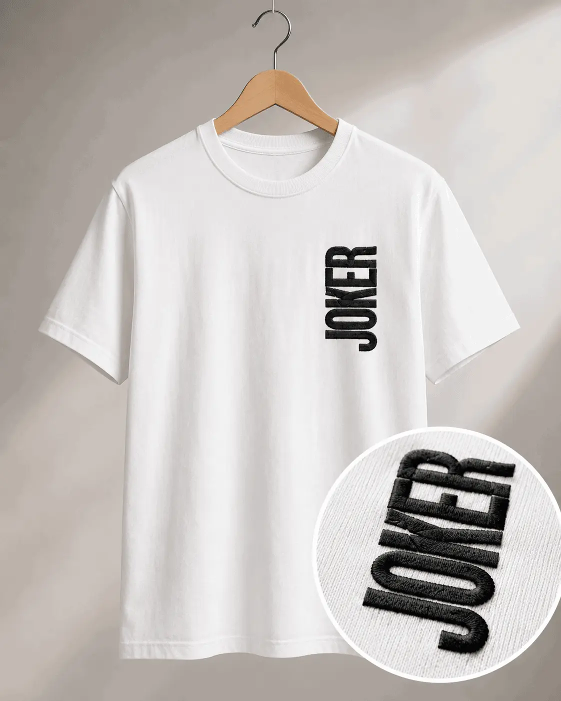 Polera Joker Bordado